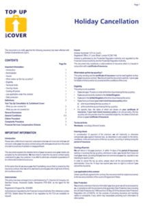 Top Up My Cancellation Cover