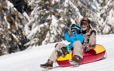 Unusual Winter Sports Cover by P J Hayman