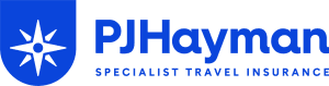 P J Hayman specialist travel insurance logo