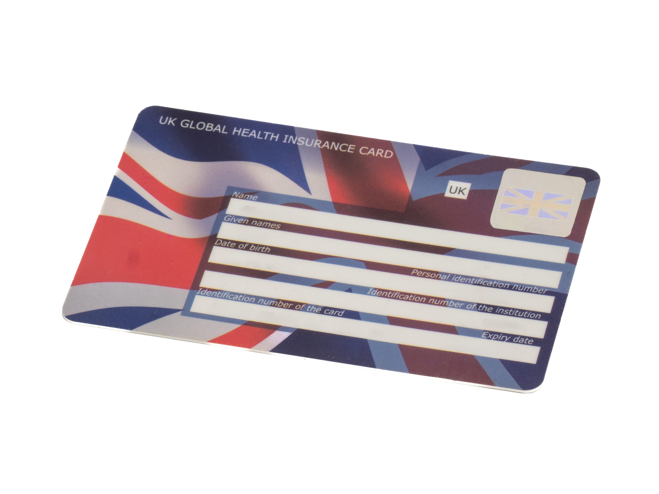 A global health insurance card