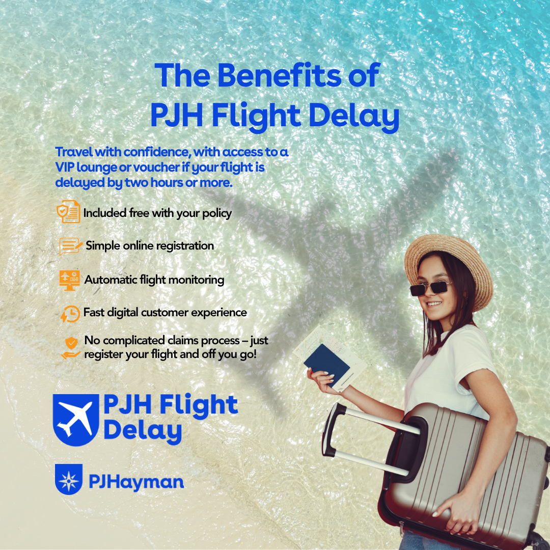 Infographic for PJH Travel Delay Benefits
