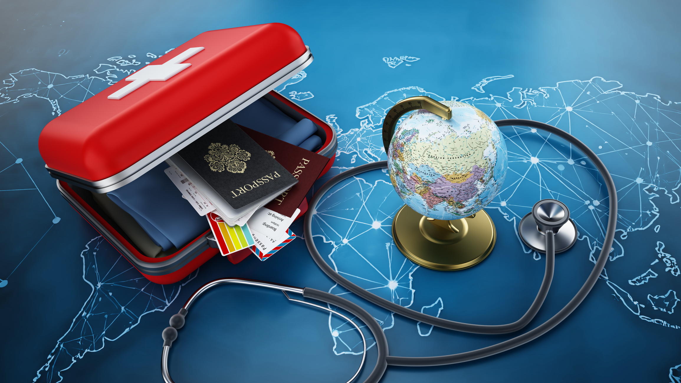 travel safety abroad is important a first aid kit illustrates this.